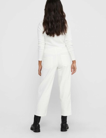 Blugi Jacqueline de Yong, alb, W34/L30