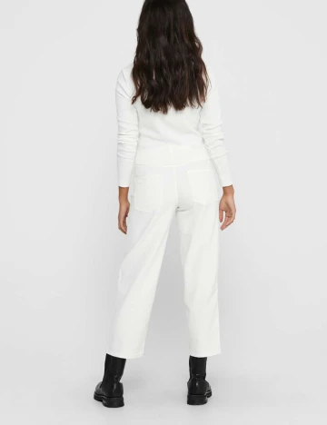 Blugi Jacqueline de Yong, alb, W34/L30