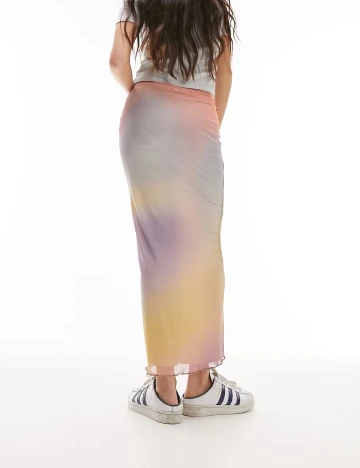 Fusta Top Shop, mix culori