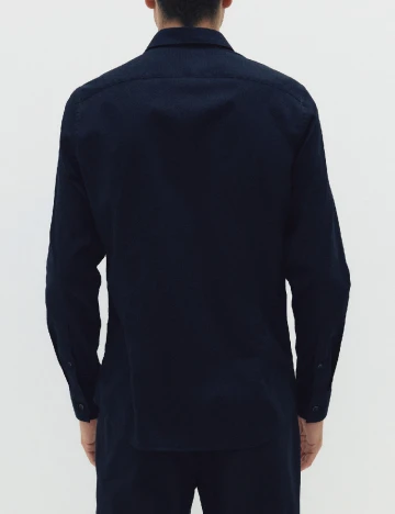 Camasa Reserved, bleumarin Albastru