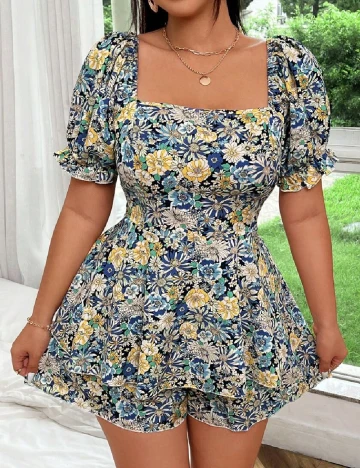 Salopeta SHEIN CURVE, floral