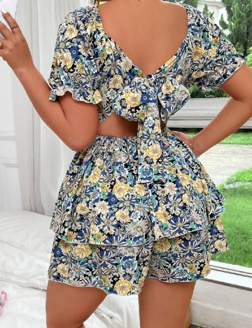 Salopeta SHEIN CURVE, floral