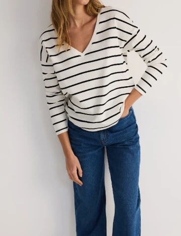 Bluza Reserved, alb