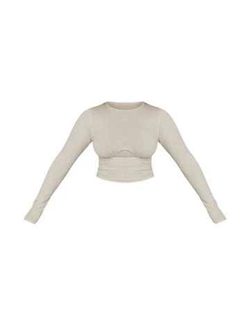 Top PRETTYLITTLETHING, crem Crem
