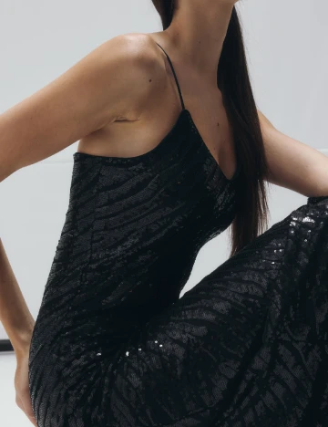 Rochie medie Reserved, negru
