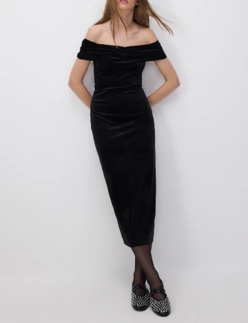 Rochie medie Reserved, negru
