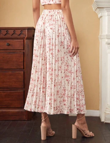 Pantaloni SHEIN, floral print