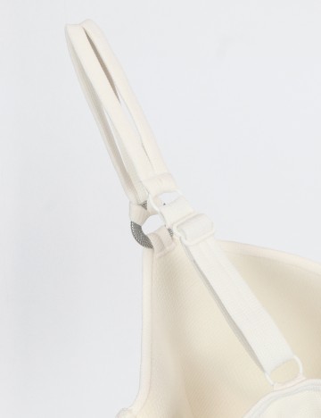 Sutien de baie Triumph, ecru