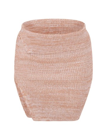 Fusta PRETTYLITTLETHING, crem