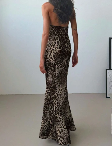 Rochie lunga SHEIN, animal print