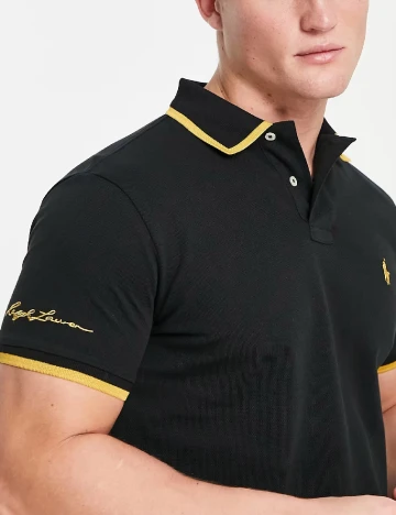 Tricou Polo Ralph Lauren, negru Negru