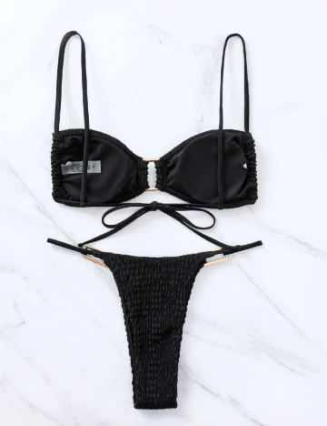 Costum de baie SHEIN, negru