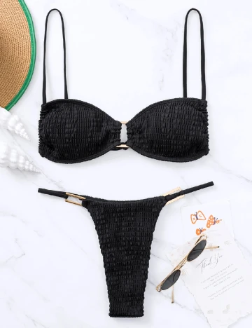 Costum de baie SHEIN, negru
