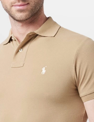 Tricou Polo Ralph Lauren, maro Maro