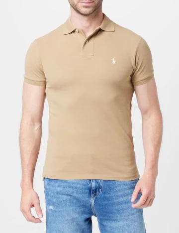 Tricou Polo Ralph Lauren, maro Maro