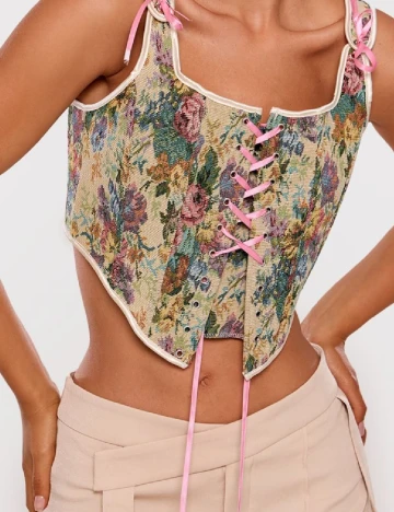 Corset PRETTYLITTLETHING, mix culori