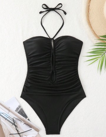 
						Costum de baie SHEIN, negru