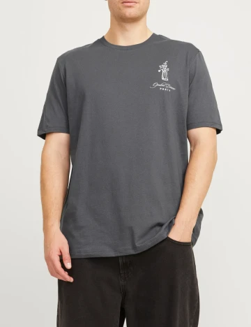 Tricou Jack&Jones Plus Size Men, gri Gri
