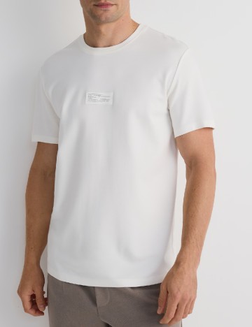 
						Tricou Reserved, alb