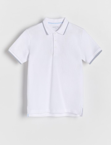 Tricou Reserved, alb