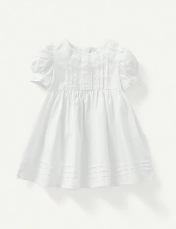 Rochie CozyCub, alb