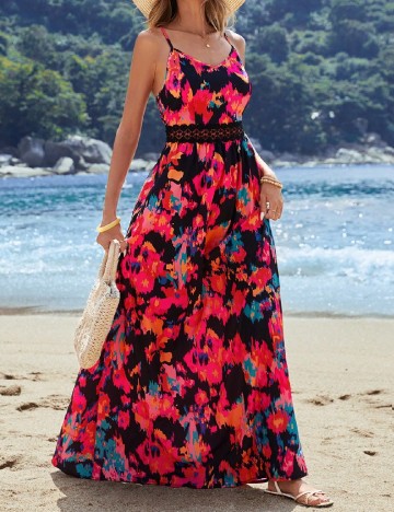 
						Rochie lunga SHEIN, mix culori