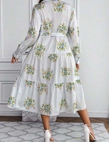 Rochie medie SHEIN CURVE, bleu