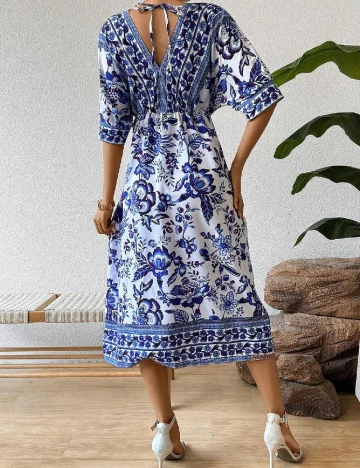 Rochie medie SHEIN, albastru
