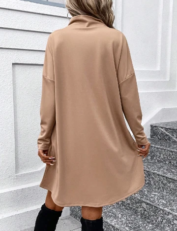 Rochie scurta SHEIN, maro