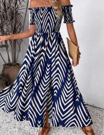 
						Rochie medie SHEIN, albastru