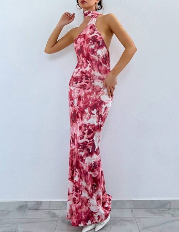 
						Rochie lunga SHEIN, roz