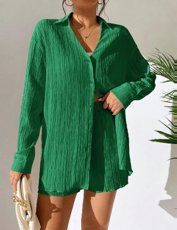 Compleu SHEIN, verde Verde
