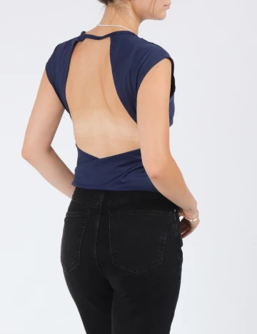 Top SHEIN, bleumarin Albastru