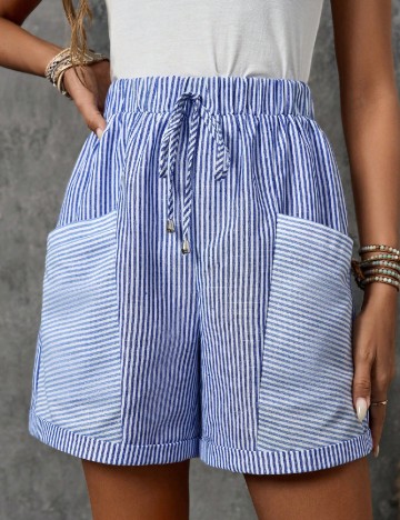 
						Pantaloni scurti Emery Rose, albastru