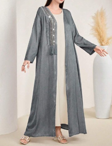 
						Kimono SHEIN, gri