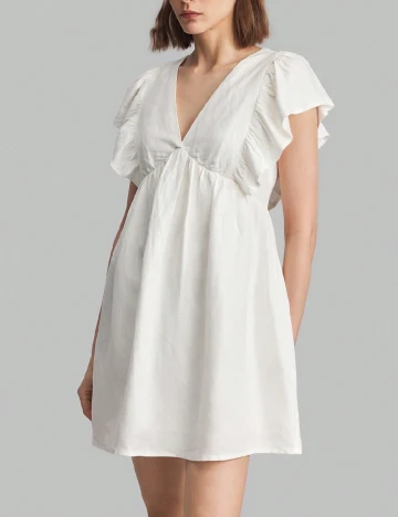 Rochie scurta SHEIN, alb