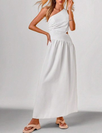 
						Rochie lunga SHEIN, alb