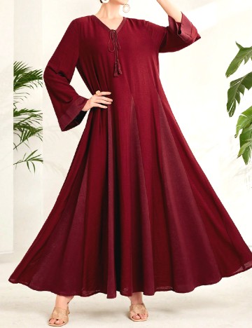 
						Rochie lunga SHEIN, rosu
