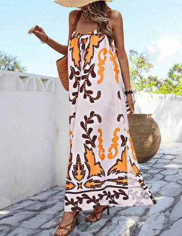 
						Rochie lunga SHEIN, mix culori