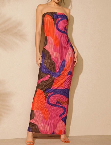 
						Rochie lunga SHEIN, mix culori