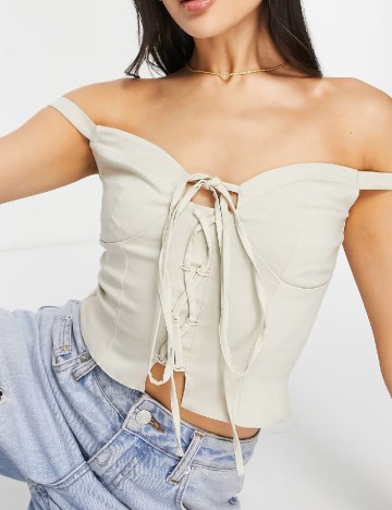 Top ASOS, bej