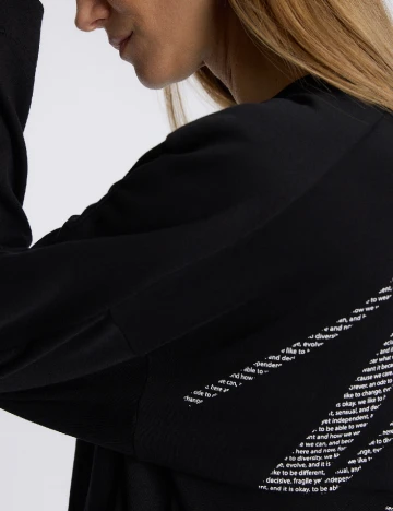 Bluza Reserved, negru Negru