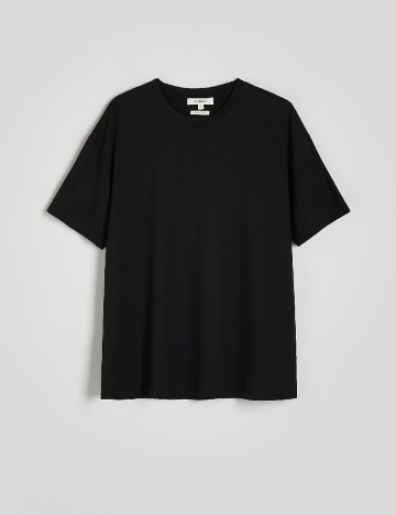 Tricou Reserved, negru