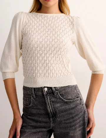 Bluza Reserved, crem