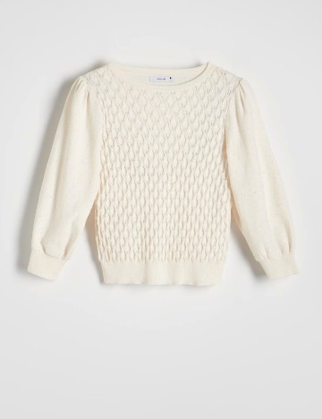 Bluza Reserved, crem