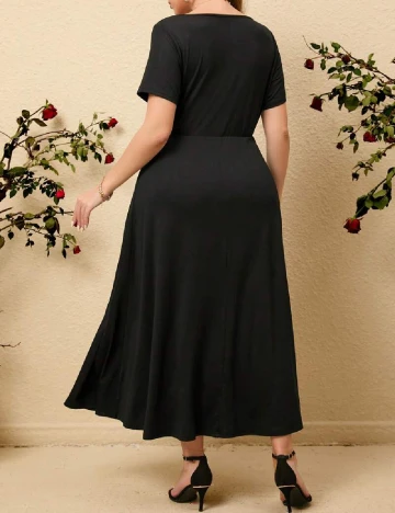 Rochie lunga SHEIN CURVE, negru