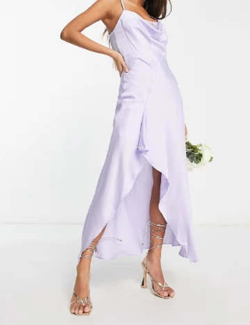 Rochie lunga Liquorish, mov