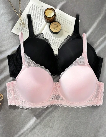 Set sutiene 2 bucati SHEIN, mix culori
