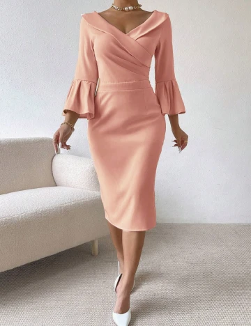 Rochie medie SHEIN, roz