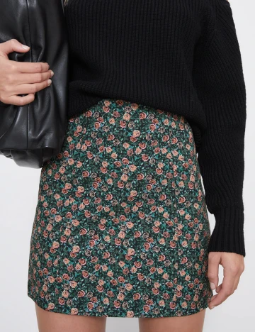 Fusta Zara, floral Floral print